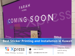 Best Sticker Printing Company Kuwait